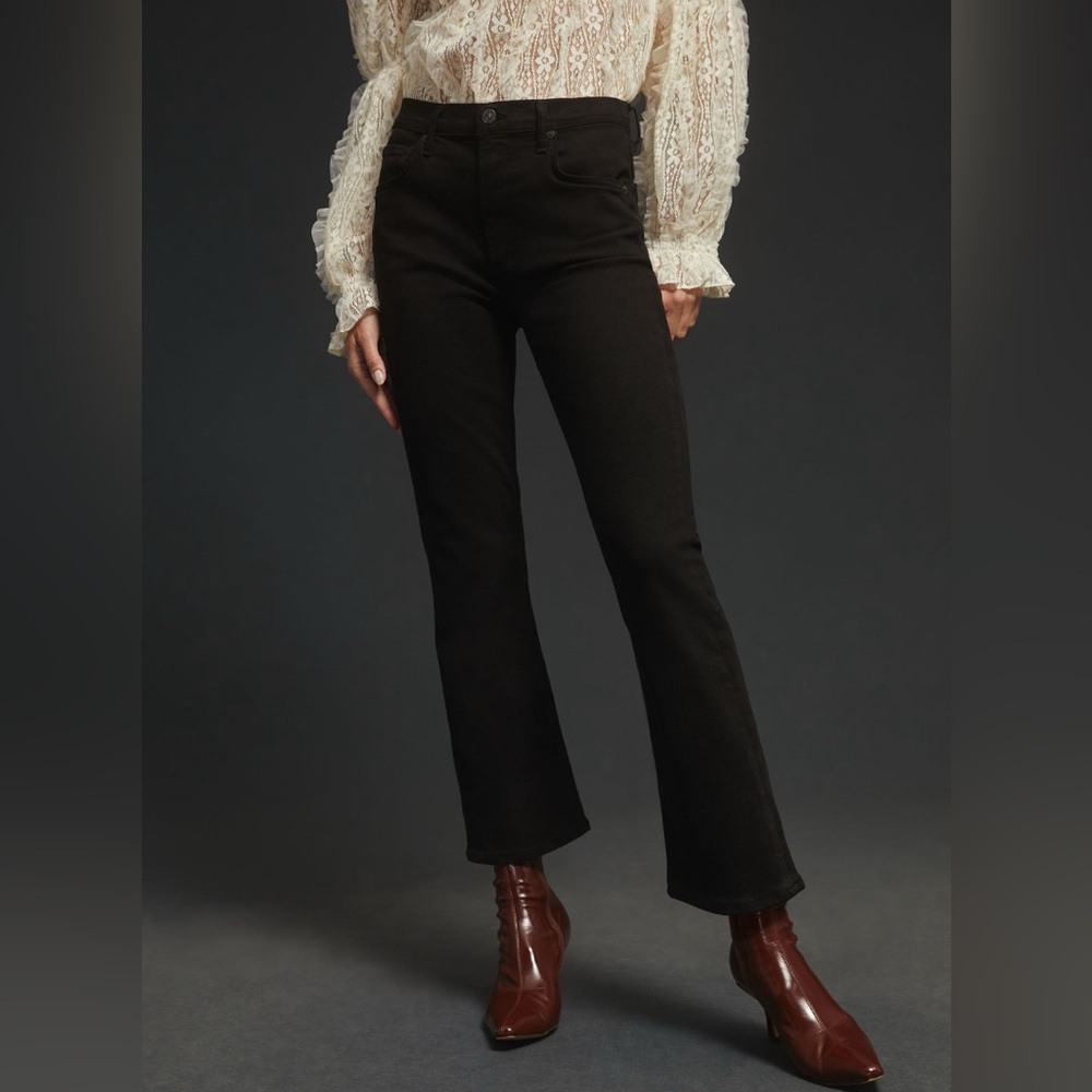 Citizens of Humanity Isola Velvet Cropped Pants